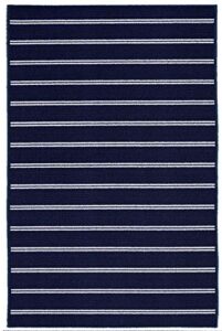garland rug avery area rug, 3-feet 6-inches by 5-feet, navy