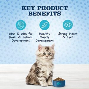 Blue Buffalo Baby Blue Healthy Growth Formula Natural Kitten Dry Cat Food, Chicken and Brown Rice Recipe 5-lb