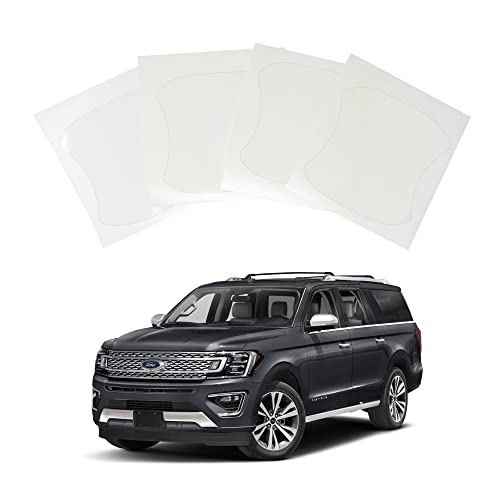 YelloPro Custom Fit Door Handle Cup 3M Scotchgard Anti Scratch Clear Bra Paint Protector Film Cover Self Healing PPF Guard Kit for 2018 2019 2020 2021 2022 2023 Ford Expedition SUV