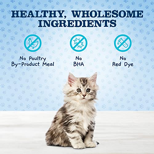 Blue Buffalo Baby BLUE Kitten Crunchies Natural Kitten Treats, Savory Chicken 2-oz Bag