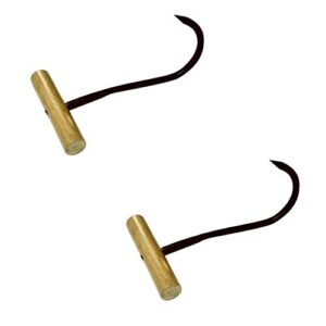 special speeco products s47010700 9 inch black metal hay hook, 2 pack