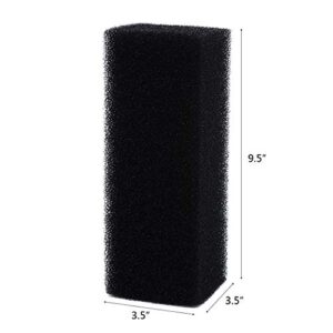 ALEGI Bio Sponge Filter Foam Cut to Fit Media 9.5"x3.5"x3.5", Replacement Insert Compatible to AC 110