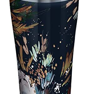 Tervis Triple Walled Kelly Ventura Insulated Tumbler Cup Keeps Drinks Cold & Hot, 20oz - Stainless Steel, Midnight Garden