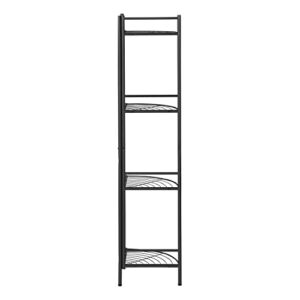 Monarch Specialties None Bookcase, Black