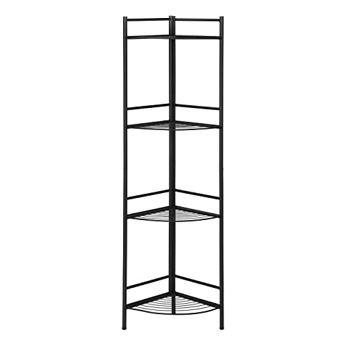 Monarch Specialties None Bookcase, Black