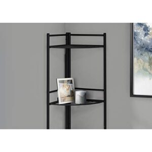 Monarch Specialties None Bookcase, Black