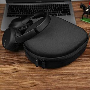 Yinke Case for Sony WH-CH710N / WH-CH720 /WH-CH700N Headphone, Travel Protective Cover Storage Bag (Black)