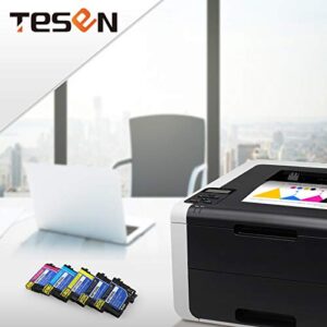 TESEN Remanufactured 702 XL Ink Cartridge Replacement for Epson 702XL 702 T702XL T702 to use with Workforce Pro WF-3720 WF-3733 WF-3730 Printer 5-Pack