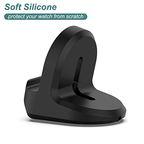 Charger Stand for Samsung Galaxy Watch 4/4 Classic/3/Active 2/Active, Silicone Charging Stand Dock Holder Non-Slip Base for Galaxy Watch 4/4 Classic/3/Active 2/Active Smart Watch Charger