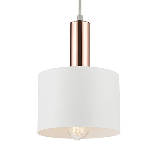 Globe Electric 60763 Novogratz x Globe Pendant, Matte White