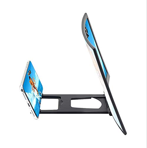 ArZo 12" 3D Curved Mobile Screen Magnifier-Projector Screen- Compatible with All Smartphones