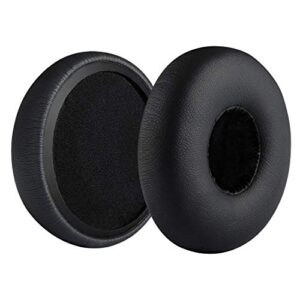 Geekria QuickFit Replacement Ear Pads for AKG N60NC Wire Headphones Earpads, Headset Ear Cushion Repair Parts (Dark Grey)