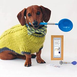 PawCheck UTI Test Kit for Dogs with Reusable P-Scoop Telescopic Urine Collector