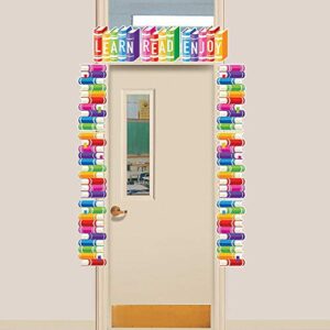 fun express book door border - 9 pieces - educational and learning activities for kids