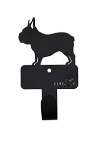 metal wall hook french bulldog