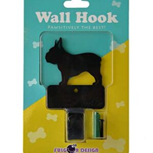 Metal Wall Hook French Bulldog