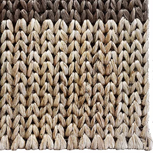 Rugsotic Carpets Hand Woven Jute 8'x10' Eco-Friendly Area Rug Geometric Multicolor J00063