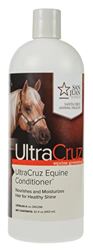 UltraCruz Equine Horse Shampoo, Conditioner and Fly & Tick Spray Bundle, 32 oz Each