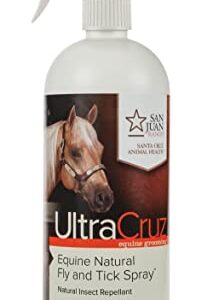 UltraCruz Equine Horse Shampoo, Conditioner and Fly & Tick Spray Bundle, 32 oz Each