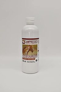 canpressco camelina oil 500 ml bottle | omega 3 oil supplement for equine, canine and feline joint, coat and skin health