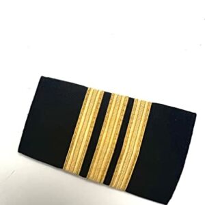 Pilot Epaulettes (Gold 3 Stripes)