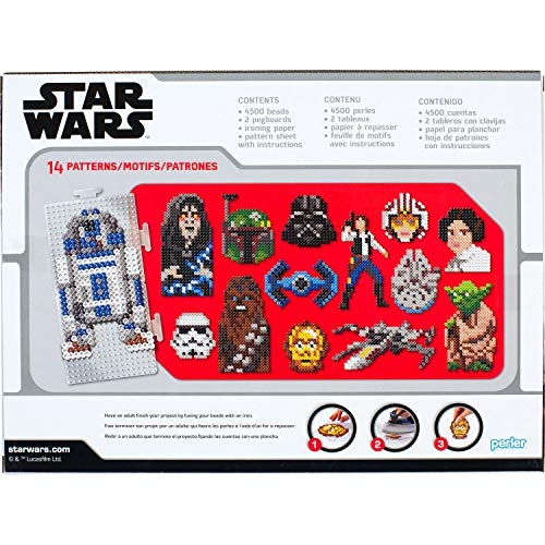 Perler - 80-54388 Star Wars Deluxe Box Beads Kit, 4500pcs