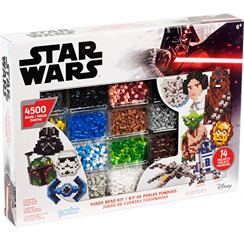 Perler - 80-54388 Star Wars Deluxe Box Beads Kit, 4500pcs