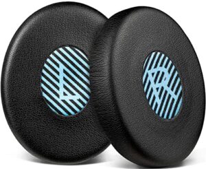soulwit ear pads cushions replacement for bose on-ear 2 (oe2 & oe2i)/ soundtrue on-ear (oe)/ soundlink on-ear (oe) headphones, earpads with softer leather, noise isolation foam
