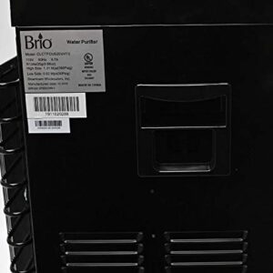 Brio Countertop Self Cleaning Bottle Less Water Cooler Dispenser with Filtration - Hot Cold and Room Temperature Water