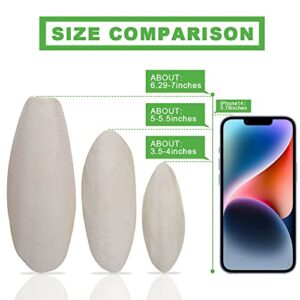 Jmxu's 5"-5.5" Bird Cuttlebone for Parakeets, Cuddle Bone with Metal Holder, Chewing Cuttlefish Bone for Sharp Beaks, Natural Birds Calcium Suitable for Parrots Cockatiels Budgie(6 Pack)