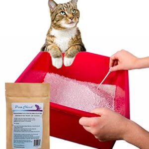 PawCheck Cat Litter for Urine Collection - Reusable and Non-Absorbent Cat Urine Collection Home Kit Intended to Monitor Cat Health