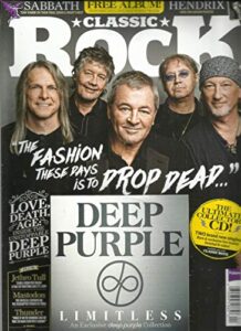 classic rock magazine, the fashion these days is to prop dead april, 2017 issue # 234 free cd included printed in uk ( please note: all these magazines are pet & smoke free magazines. no address label. (single issue magazine )