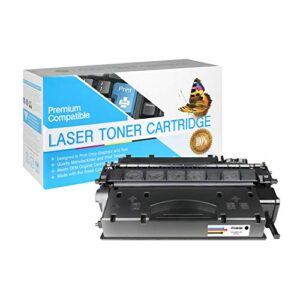 ms imaging supply laser toner catridge replacement compatible with hp ce505x (black, 3 pack)