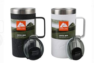 ozark trail coffee mug set of two 20 oz vacuum insulated stainless stee