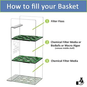 inTank Media Basket for Fluval Flex 32.5 and 123L