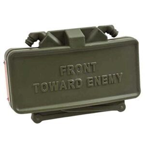 Claymore Hitch Cover Front Toward Enemy for for 2-Inch Standard Receivers - Durable, Weatherproof & Unique Tow Hitch Cover Pickup Truck Accessory Funny Claymore Mine Shaped