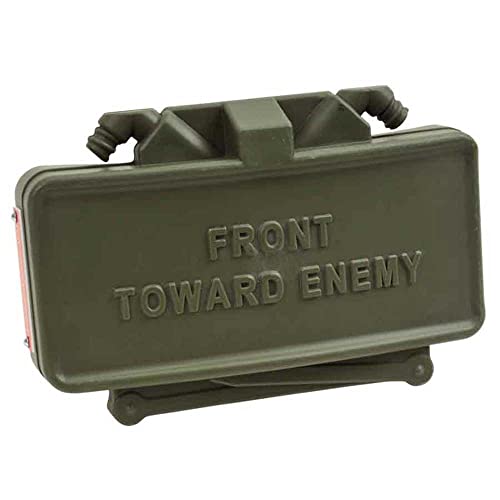 Claymore Hitch Cover Front Toward Enemy for for 2-Inch Standard Receivers - Durable, Weatherproof & Unique Tow Hitch Cover Pickup Truck Accessory Funny Claymore Mine Shaped