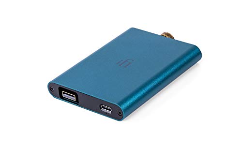 iFi Hip-dac Portable Balanced DAC Headphone Amplifier for Android, iPhone with USB Input Only/Outputs: 3.5mm Unbalanced / 4.4mm Balanced (Unit only)