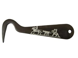 aj tack wholesale antique brown hoof pick - team roping
