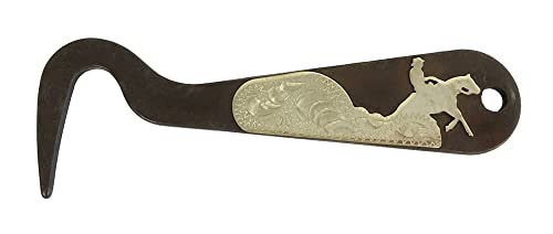 AJ Tack Wholesale Antique Brown Hoof Pick - Team Roping