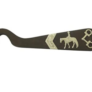 AJ Tack Wholesale Antique Brown Hoof Pick - Team Roping