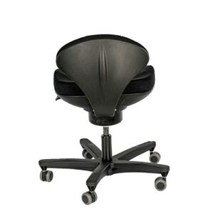 CoreChair Tango Ergonomic Active-Sitting Office Chair | Patented Design to Promote Movement to Build Core Strength and Posture (Black)