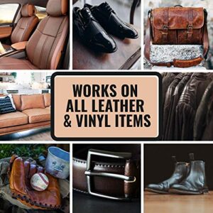 Dark Brown Leather Repair Kits for Couches, Leather Repair Patch, Vinyl Repair Kit - Leather Repair Kit for Car Seats, Vinyl Upholstery, Sofa - Cat Scratch Tape, Dark Brown Tape for Furniture