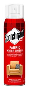 scotchgard fabric water shield, 13.5 ounces, repels water, ideal for couches, pillows, furniture, shoes and more, long lasting protection