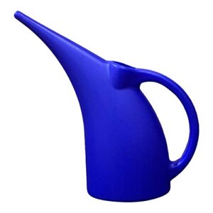 kp kool products (1 pack) 1/2 gallon plant watering can - mini watering can - indoor watering can - watering can for outdoor plants - flower watering can - bpa free (blue)