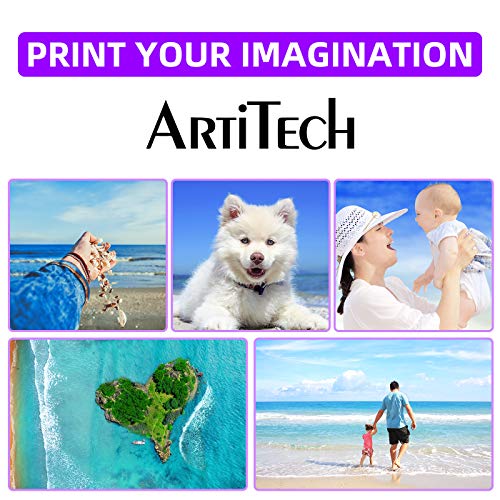 ARTITECH Replacement for Canon PGI-35 Twin Black & CLI-36 Color Ink Use with for Canon Pixma iP110 Pixma iP100 Pixma Mini260 Pixma Mini 320 Printers Ink 3 Pack (2 PGI-35 Black, 1 CLI-36 Color)