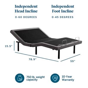 LUCID 10 Inch Memory Foam Medium-Plush - Gel Infusion – Hypoallergenic Bamboo Charcoal- Queen Size Mattress