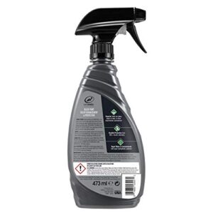 Turtle Wax 53447 Hybrid Solutions Ceramic Acrylic Black Spray Wax Formulated for Black Car Paint, Fills Scratches and Swirl Marks, Provides Water Repellency, Lasting Protection and Shine, 16 oz