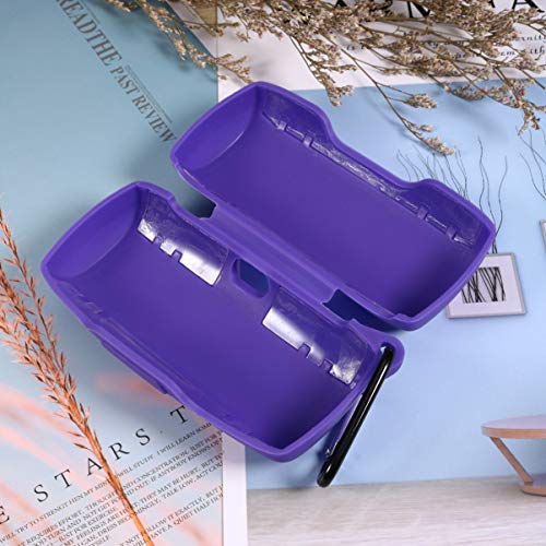 Headphone Cases Silicone Wireless Headset Box Scratch Resistant Shockproof Earphone Protective Case Compatible for Bose Free (Purple)