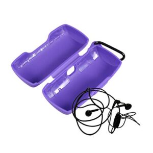 Headphone Cases Silicone Wireless Headset Box Scratch Resistant Shockproof Earphone Protective Case Compatible for Bose Free (Purple)